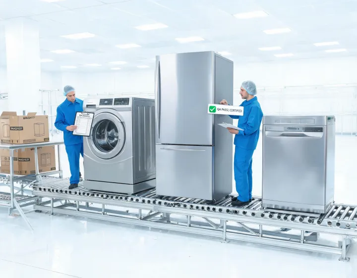 Whirlpool refrigerator washer and dishwasher production line